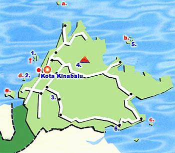 Sabah Map